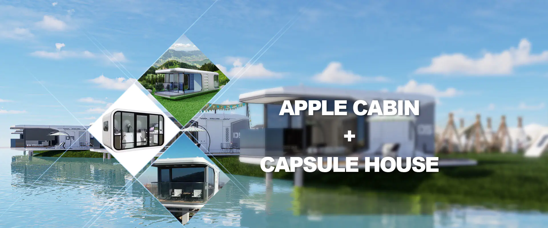 Hochwertige Apple-Kabine