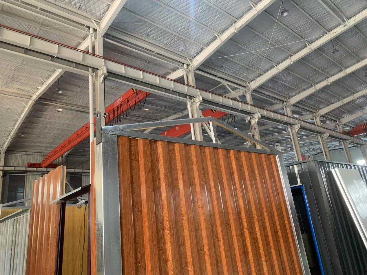 Containerhaus Innovative Design ante Stahlstruktur definiert den Wert des Raums neu